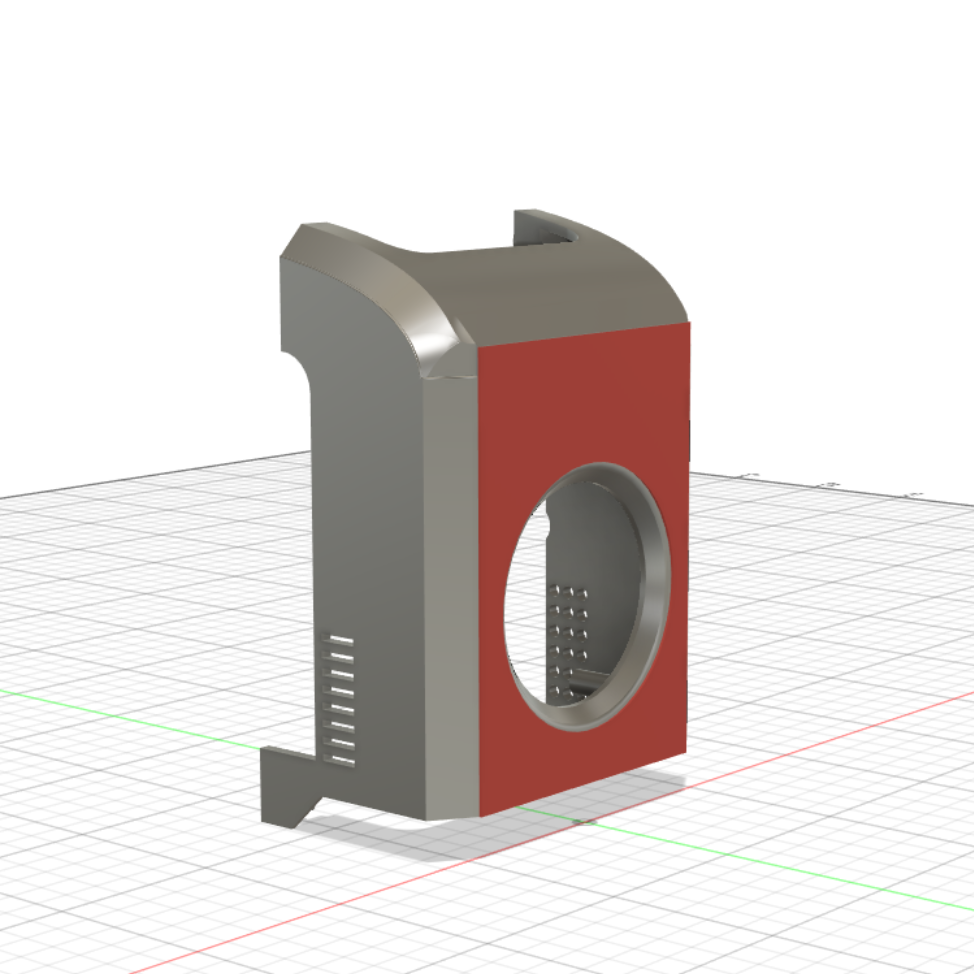 P1S & X1C customizable front cover plate