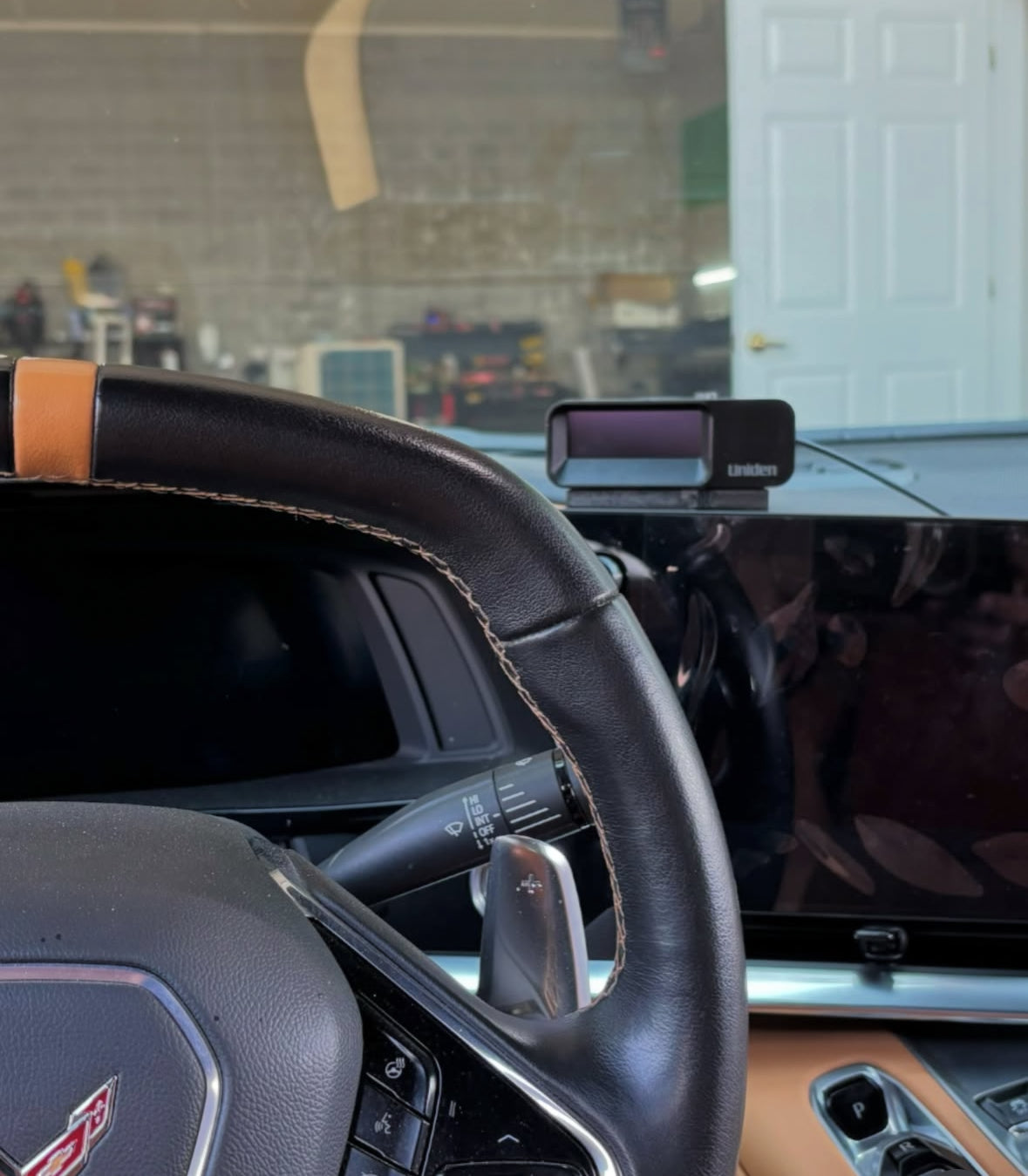 C8 Corvette Radar Detector / Police Scanner Display Tray