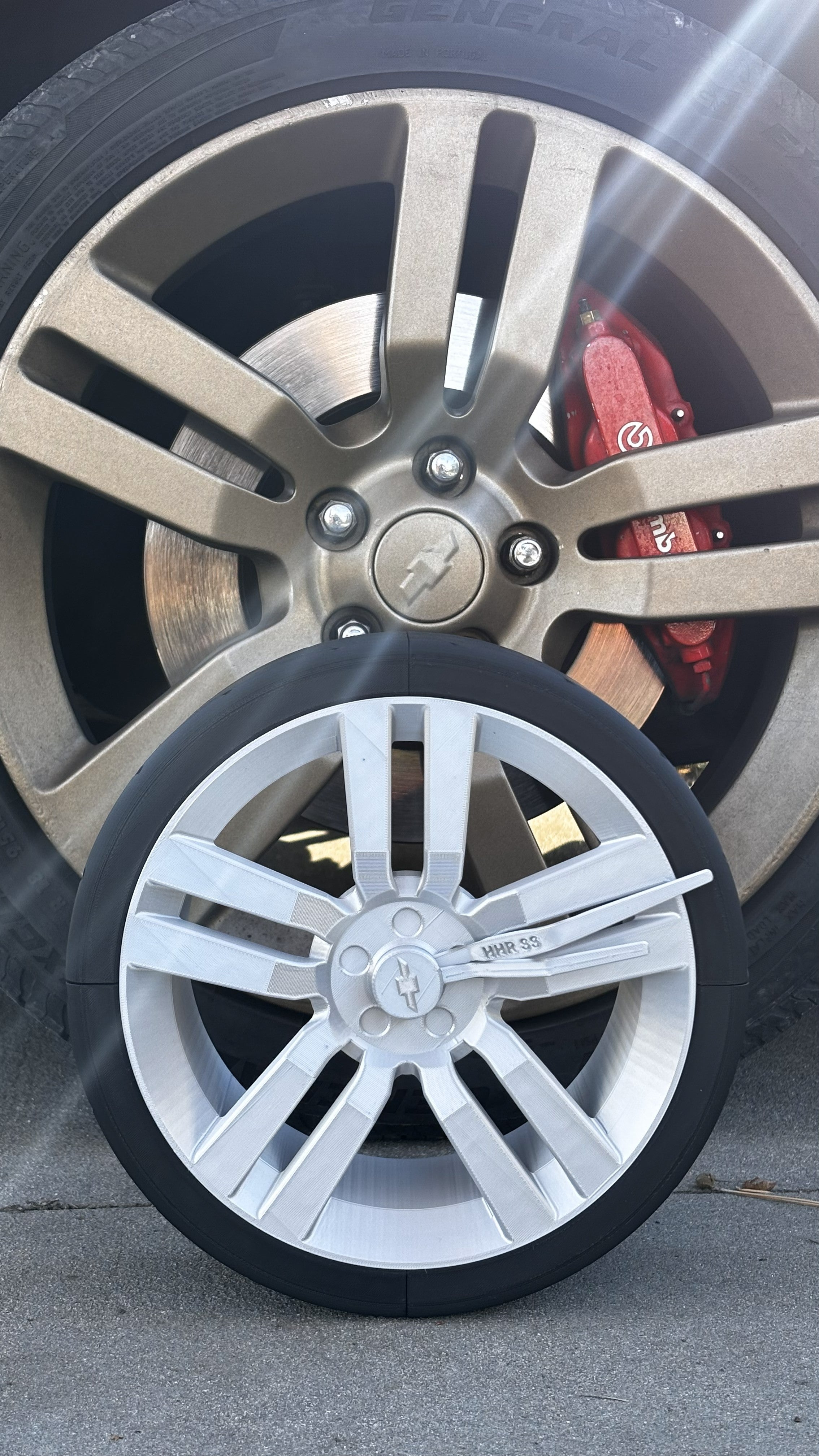 10” Chevy HHR SS Wheel Clock – OEM-Inspired Design – Hangar12Customs